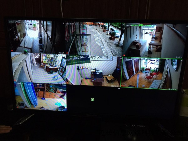 延长一装潢门市监控系统